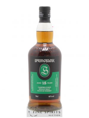 Springbank 15 years Of. Green Label ---- - Lot de 1 Bottle