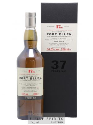 Port Ellen 37 years 1979 Of. 17th Release One of 2988 - bottled 2017 Limited Edition   - Lot of 1 Bottle