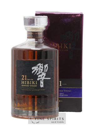 Hibiki 21 years Of. Suntory   - Lot de 1 Bouteille