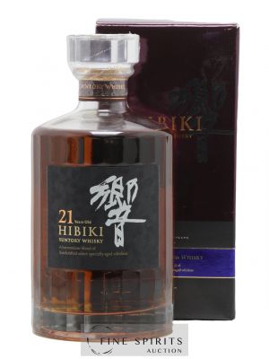 Hibiki 21 years Of. Suntory ---- - Lot de 1 Bouteille