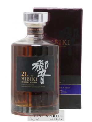 Hibiki 21 years Of. Suntory   - Lot de 1 Bouteille