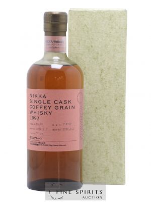 Nikka 1992 Of. Coffey Grain Cask n°116312 - bottled 2006 Nikka Single Cask   - Lot of 1 Bottle