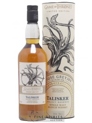 Talisker Of. Game of Thrones - House Greyjoy ---- - Lot de 1 Bouteille