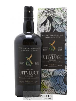 Uitvlugt 1997 Hidden Spirits The Wild Parrot Single Cask n°WP97489 - bottled 2018 Full Proof   - Lot de 1 Bouteille