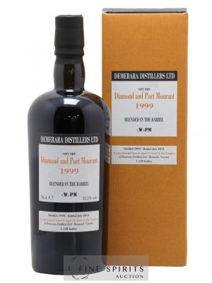 Diamond And Port Mourant 15 years 1999 Velier Very Rare Barrels W PM - One of 1148 - bottled 2014   - Lot of 1 Bottle