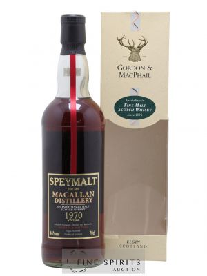 Speymalt From Macallan 1970 Gordon & MacPhail 1st Fill Sherry Butt - Cask n°8326 - bottled 2009 LMDW ---- - Lot de 1 Bottle