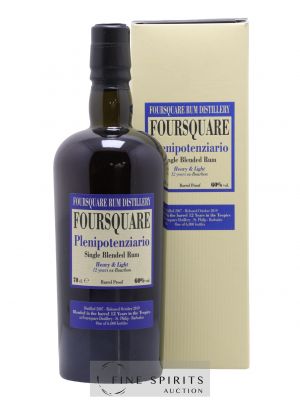 Foursquare 12 years 2007 Velier Plenipotenziario Barrel Proof - One of 6000 - bottled 2019   - Lot of 1 Bottle