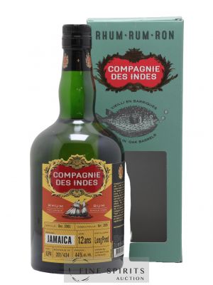 Long Pond 12 years 2003 Compagnie des Indes Single Cask n°JLP4 - One of 434 - bottled 2016   - Lot de 1 Bouteille