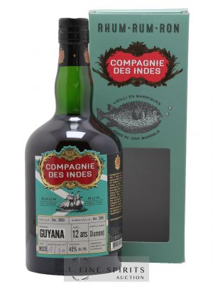 Diamond 12 years 2003 Compagnie des Indes Single Cask n°MSG15 - One of 323 - bottled 2016   - Lot of 1 Bottle