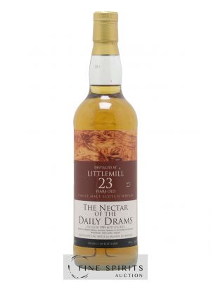 Littlemill 23 years 1989 The Nectar Of The Daily Drams bottled 2013 Joint Bottling LMDW   - Lot of 1 Bottle