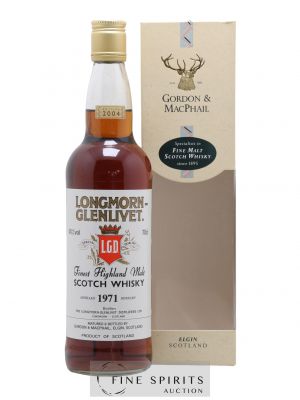 Longmorn 1971 Gordon & MacPhail bottled 2004   - Lot of 1 Bottle