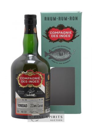 Caroni 22 years 1993 Compagnie des Indes Cask n°TC6 - One of 221 - bottled 2016   - Lot of 1 Bottle