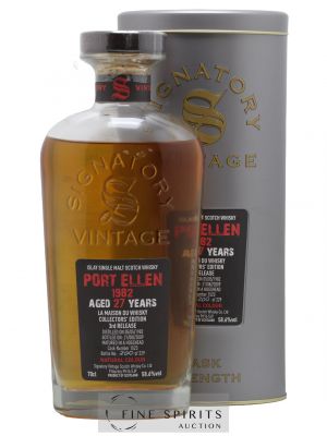 Port Ellen 27 years 1982 Signatory Vintage Collectors Edition 3rd Release Cask n°1523 - One of 229 - bottl ---- - Lot de 1 Bottle