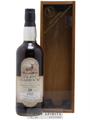 Glen Garioch 29 years 1968 Of. Cask n°611 Official Distillery Archive ---- - Lot de 1 Bottle