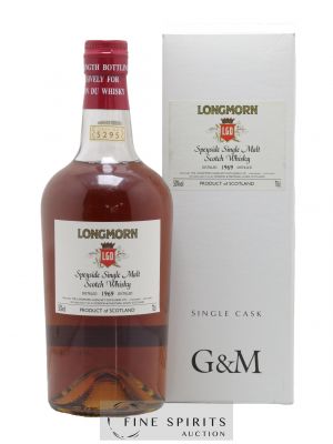 Longmorn 1969 Gordon & MacPhail Cask n°5295 - bottled 2008 LMDW ---- - Lot de 1 Bottle