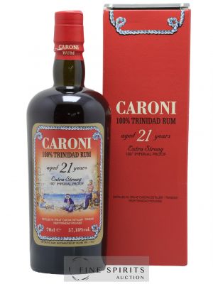 Caroni 21 years 1996 Of. 100° Imperial Proof bottled 2017 Velier Extra Strong   - Lot of 1 Bottle