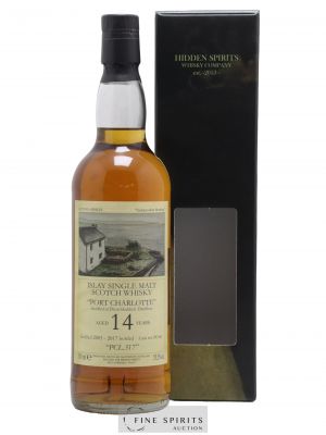 Port Charlotte 14 years 2003 Hidden Spirits PCL.317 Cask n°PC641 - bottled 2017   - Lot de 1 Bouteille