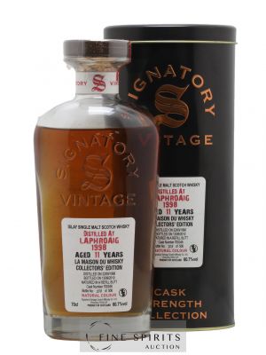 Laphroaig 11 years 1998 Signatory Vintage Collector's Edition Refill Butt n°700346 - One of 506 - bottled 2010 LMDW Cask Strength Collection 