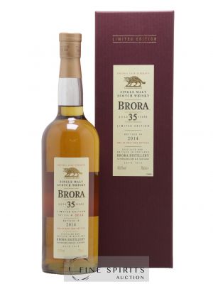 Brora 35 years Of. 2964 bottles - bottled in 2014 Limited Edition ---- - Lot de 1 Bottle