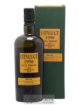 Uitvlugt 17 years 1990 Velier Demerara Bottled in 2008 Full Proof ---- - Lot de 1 Bottle