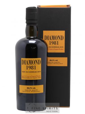 Diamond 31 years 1981 Velier Barrels S W Casks n°10537-36-39 - 810 bottles - bottled in 2012 ---- - Lot de 1 Bottle