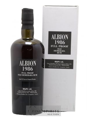 Albion 25 years 1986 Velier Full Proof Barrels AW - Cask n°10546 - bottled in 2011   - Lot of 1 Bottle