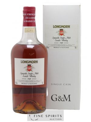 Longmorn 1969 Gordon & MacPhail Cask n°5295 - bottled 2008 LMDW ---- - Lot de 1 Bottle