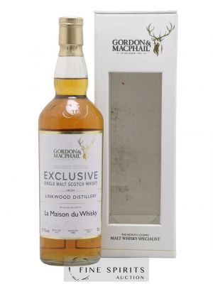 Linkwood 1980 Gordon & MacPhail Exclusive Cask n°8250 - One of 179 - bottled 2015 LMDW   - Lot de 1 Bouteille