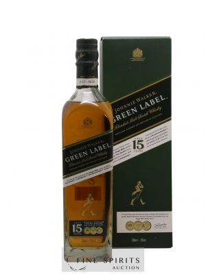 Johnnie Walker 15 years Of. Green Label   - Lot of 1 Bottle