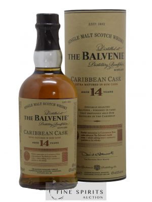 Balvenie (The) 14 years Of. Caribbean Cask Rum Cask Finish ---- - Lot de 1 Bottle