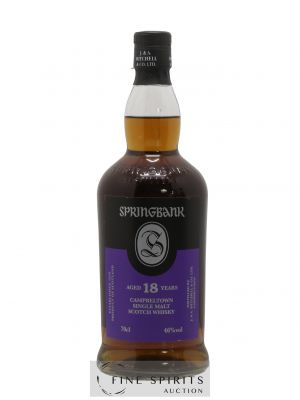 Springbank 18 years Of. Purple Label ---- - Lot de 1 Bottle