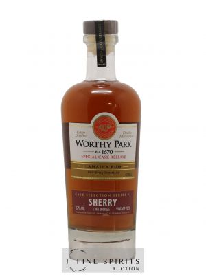 Worthy Park 2013 Of. Special Cask Release One of 1148 Cask Selection Series n°3   - Lot of 1 Bottle