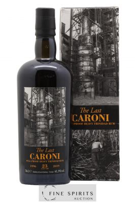 Caroni 23 years 1996 Velier The Last 39th Release - bottled 2019 Full Proof   - Lot of 1 Bottle