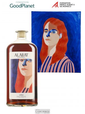 Alabat 1992 Single Cask n°37 Jéroboam (1x3L. and 1 original Painting)   - Lot of 1 Box