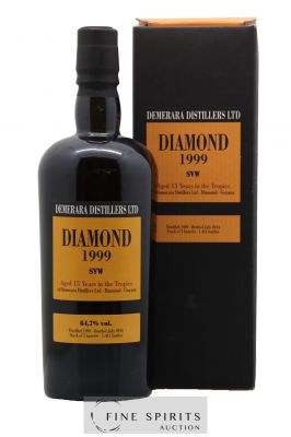 Diamond 15 years 1999 Velier SVW One of 1411 - bottled 2014   - Lot of 1 Bottle