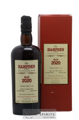 Hampden 3 years 2020 Of. Single Cask HLCF Lustau n°330 Whisky Live Paris 2023   - Lot of 1 Bottle