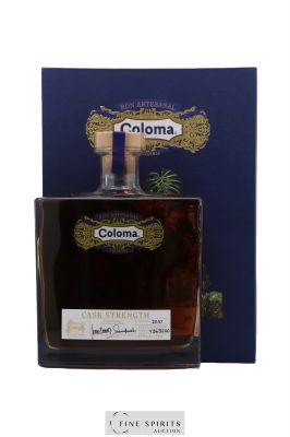 Coloma 2010 Of. Cask Strength One of 3200   - Lot of 1 Bottle