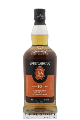 Springbank 10 years Of. Orange Label ---- - Lot de 1 Bouteille