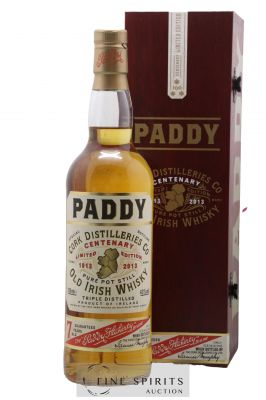 Paddy 7 years Of. Centenary 1913-2013 Limited Edition ---- - Lot de 1 Bouteille