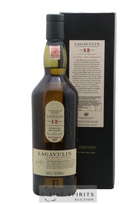 Lagavulin 12 years Of. Natural Cask Strength bottled 2008 Special Release 