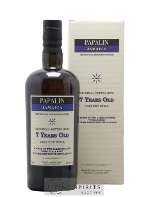 Papalin 7 years Of. Only Pot Still - bottled 2021   - Lot of 1 Bottle