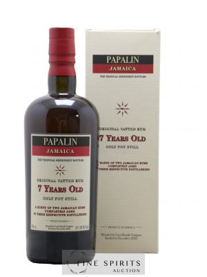 Papalin 7 years Of. Only Pot Still - bottled 2021   - Lot of 1 Bottle