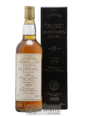 Dufftown 21 years 1979 Jean Boyer Selected Oak Casks - One of 2600 The Antique Collection ---- - Lot de 1 Bottle