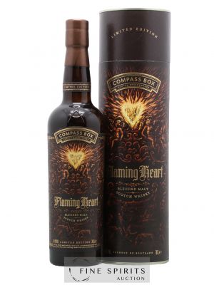 Flaming Heart Compass Box Sixth Edition One of 15050 - bottled 2018 Limited Edition   - Lot de 1 Bouteille