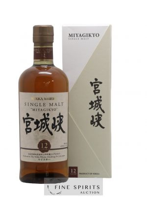 Miyagikyo 12 years Of. Nikka Whisky   - Lot de 1 Bouteille