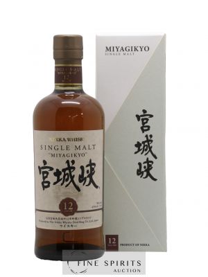 Miyagikyo 12 years Of. Nikka Whisky   - Lot de 1 Bouteille