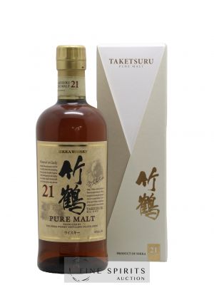 Taketsuru 21 years Of. Pure Malt Nikka Whisky ---- - Lot de 1 Bottle