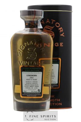 Longmorn 15 years 2002 Signatory Vintage Cask n°800643-800644 - One of 450 - bottled 2018 Cask Strength Collection   - Lot de 1 Bouteille