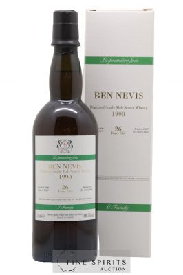 Ben Nevis 26 years 1990 Signatory Vintage La Première Fois Cask n°1507 bottled 2017 Velier Ex Sherry But   - Lot de 1 Bouteille