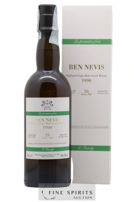 Ben Nevis 26 years 1990 Signatory Vintage La Première Fois Cask n°1507 bottled 2017 Velier Ex Sherry But   - Lot de 1 Bouteille